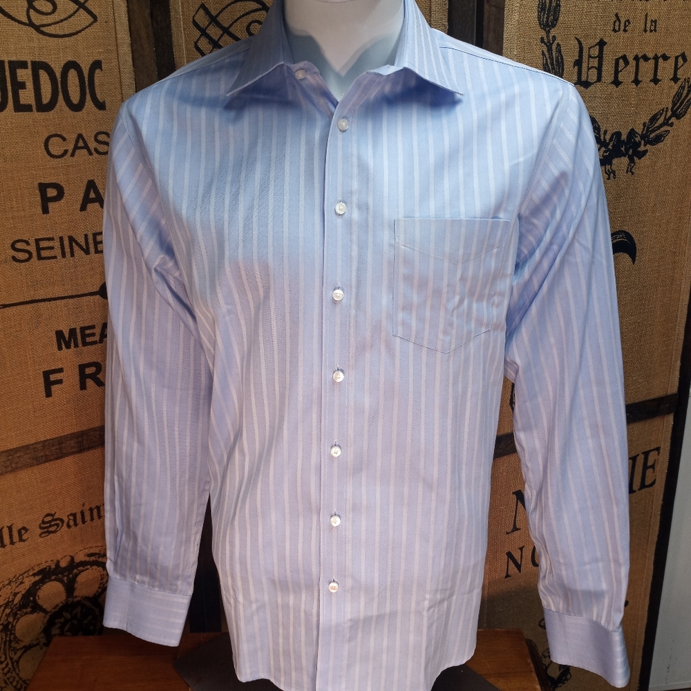 Thomas Pink Traveller Slim Fit Dress Shirt, 16 1/2